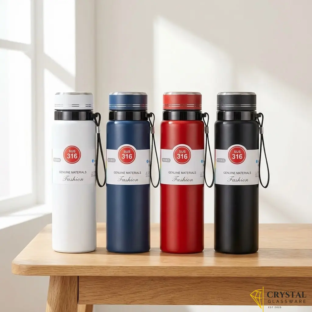 Stainless steel SUS 316 water bottle